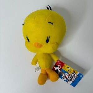 Looney Tunes Warner Brothers Tweety Bird Doll Plush Chibi 10" Cartoon